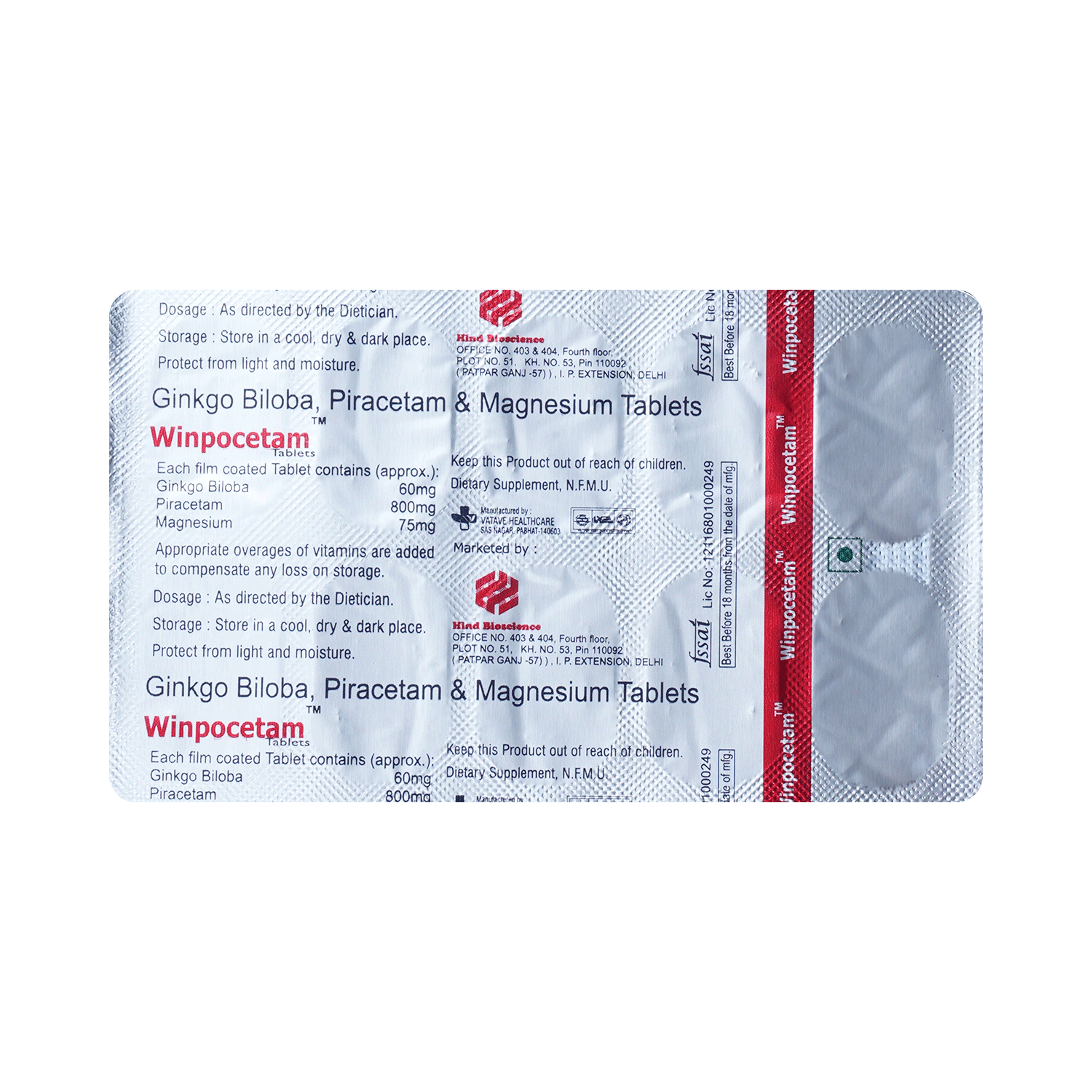 Winpocetam Tablet - Image 5