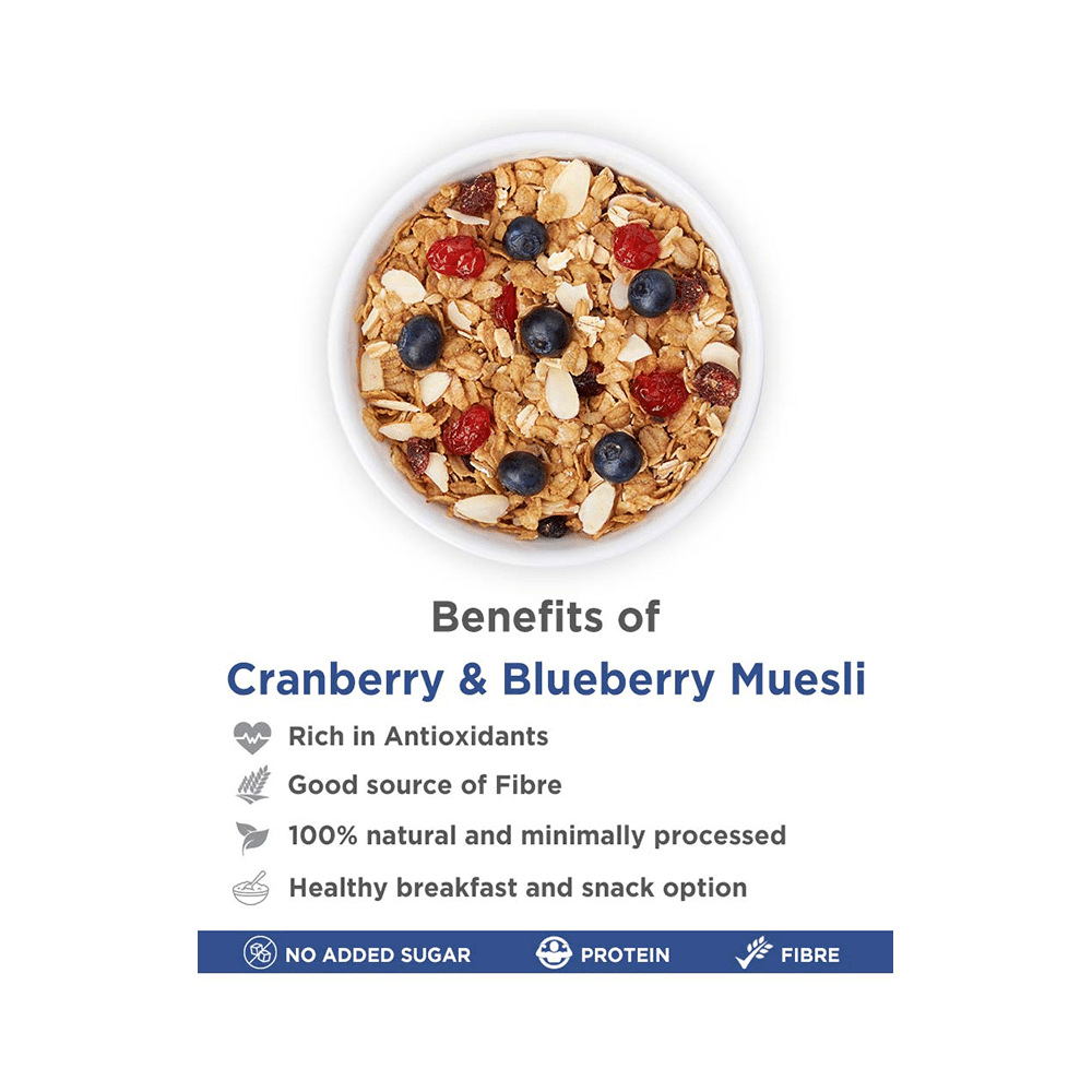 True Elements Cranberry and Blueberry Muesli - Image 5