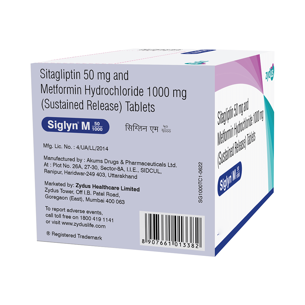 Siglyn M 50/1000 Tablet SR - Image 2