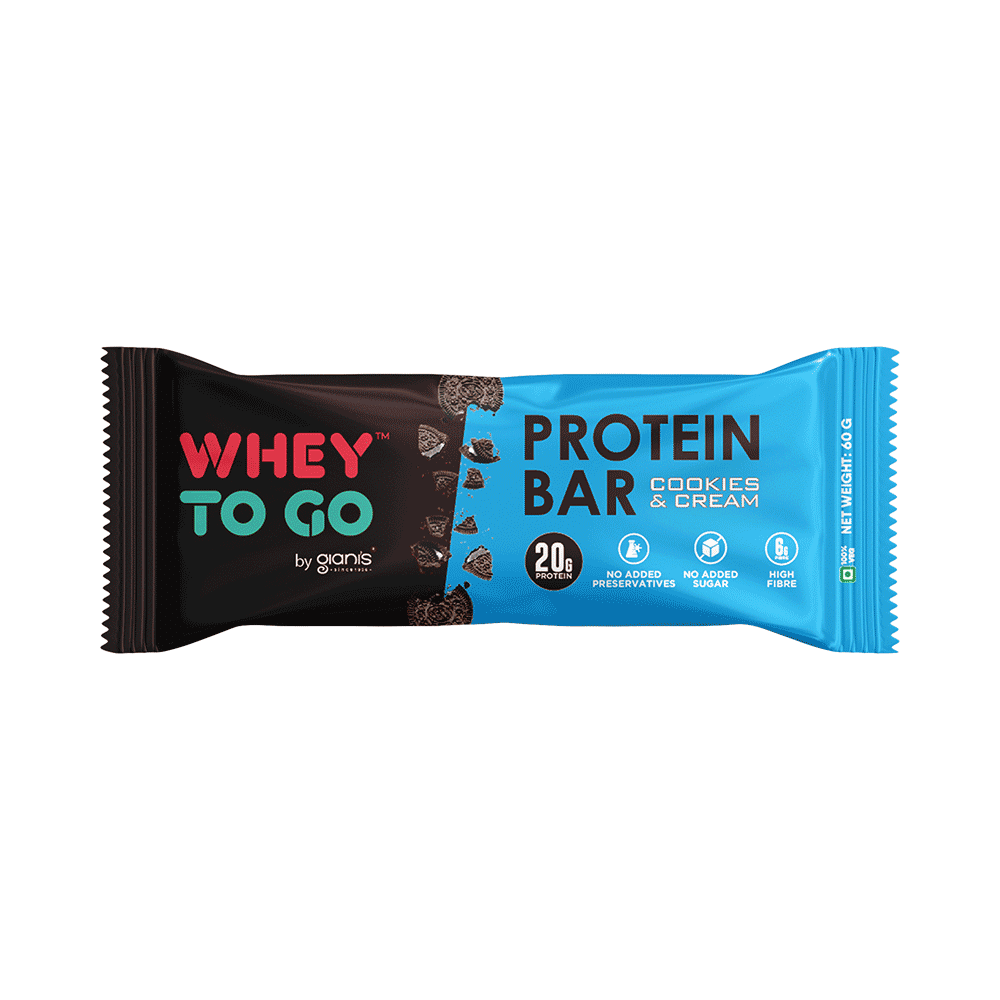 Whey To Go Protein Bar Cookies & Cream
