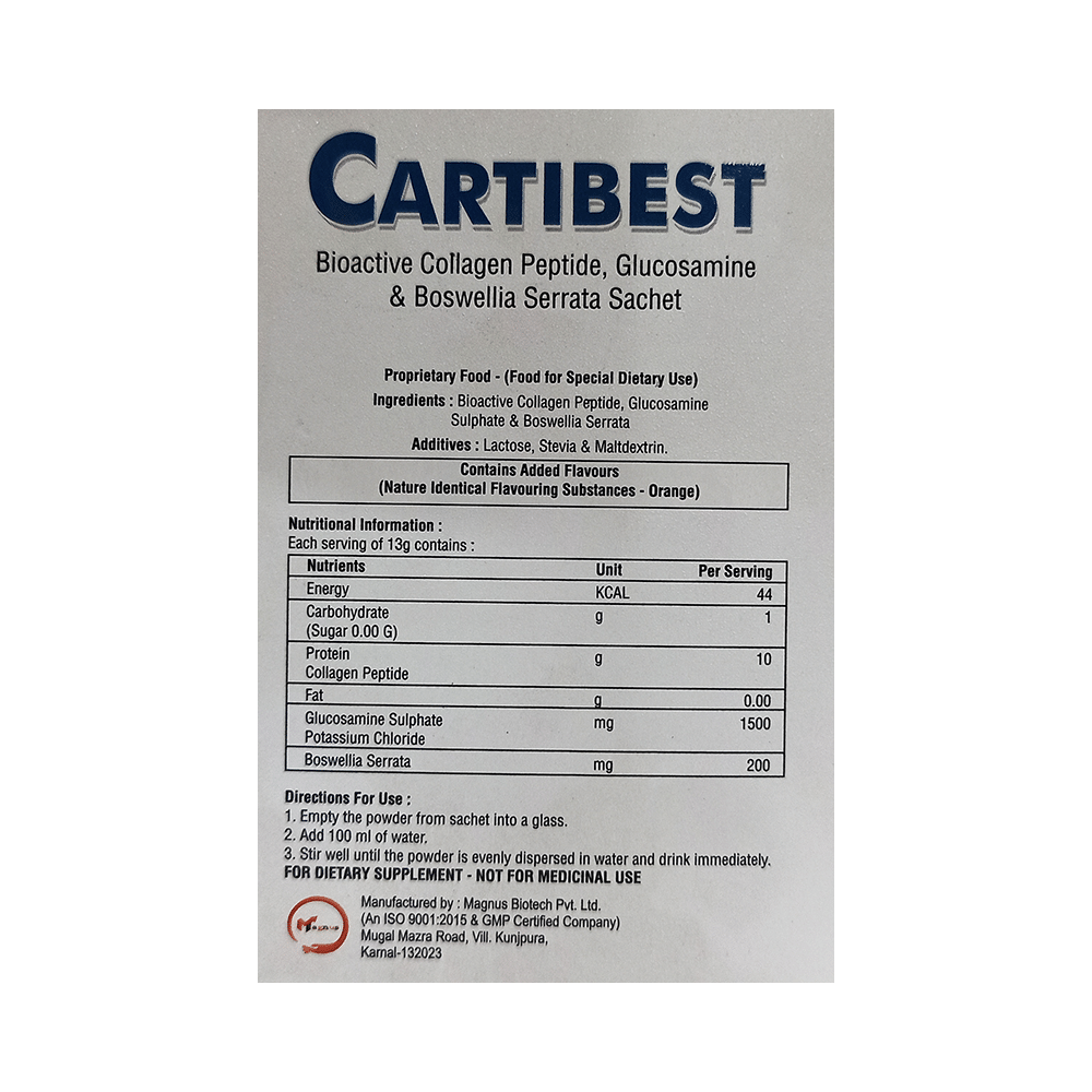 Cartibest Sachet Sugar Free - Image 2