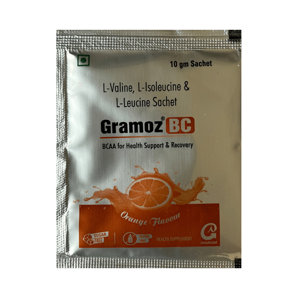 Gramoz BC Sachet Orange Sugar Free & Gluten Free - Image 3
