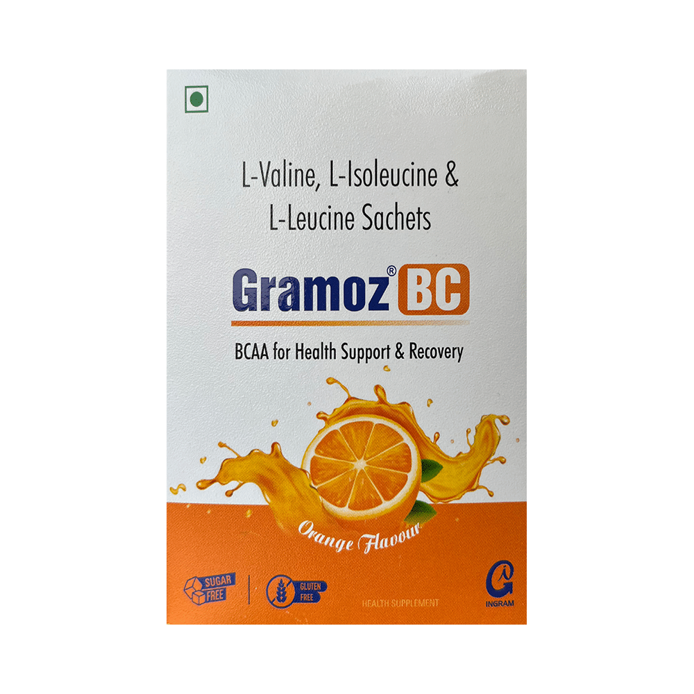 Gramoz BC Sachet Orange Sugar Free & Gluten Free - Image 1