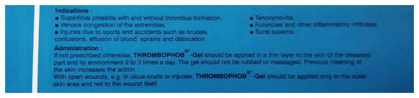 Thrombophob Gel - Image 3