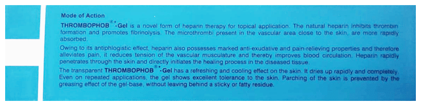 Thrombophob Gel - Image 2