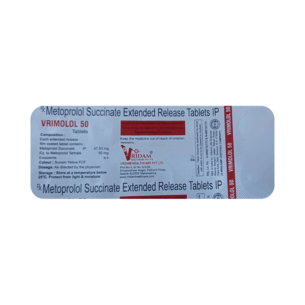 Vrimolol 50 Tablet ER - Image 4