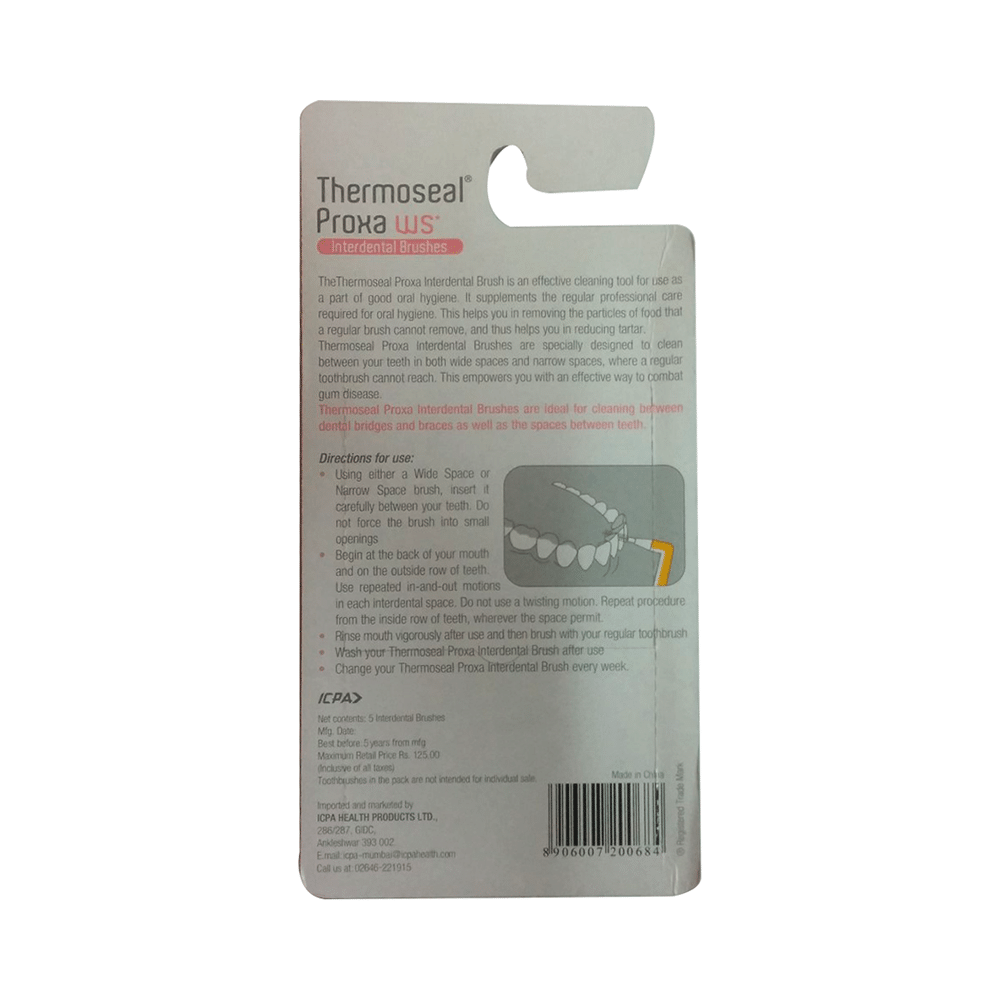 Thermoseal Proxa WS Interdental Brushes | For Oral Hygiene - Image 3