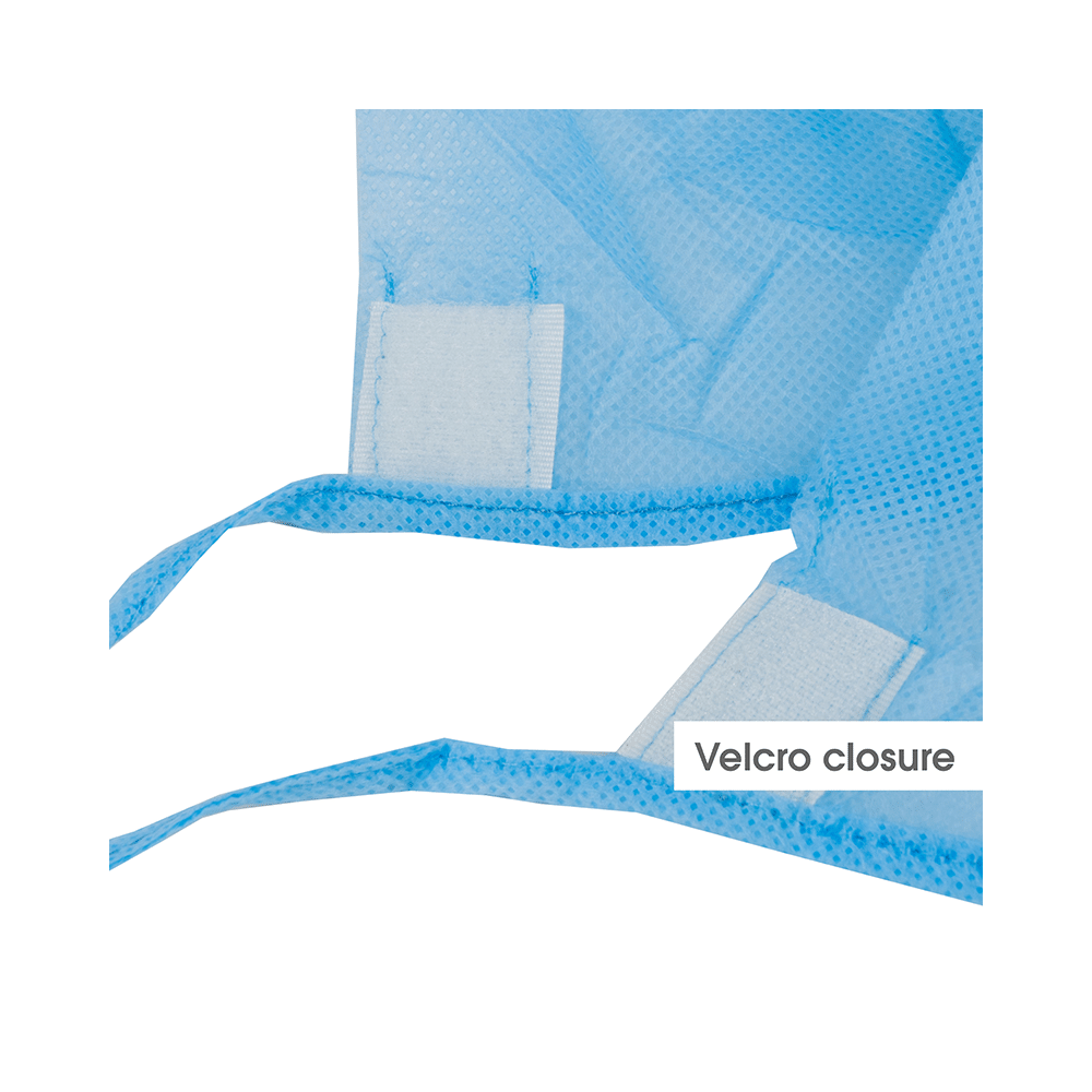 NMPL Hygiene Care Surgical Gown Blue - Image 5