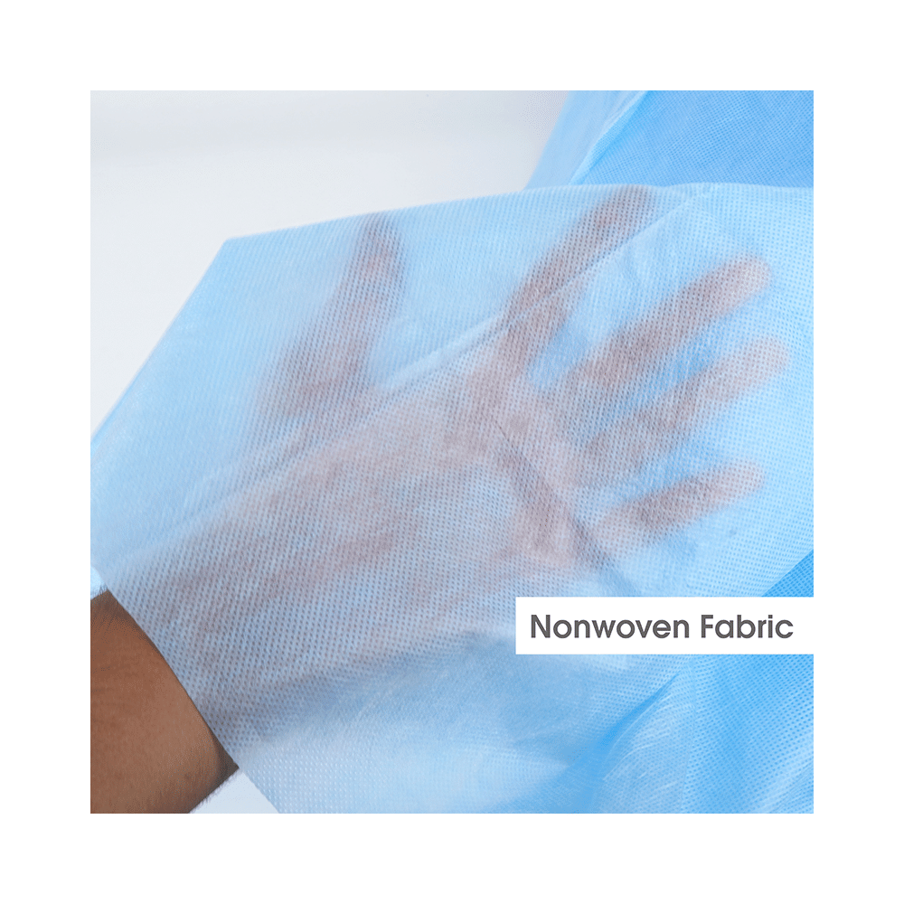 NMPL Hygiene Care Surgical Gown Blue - Image 6