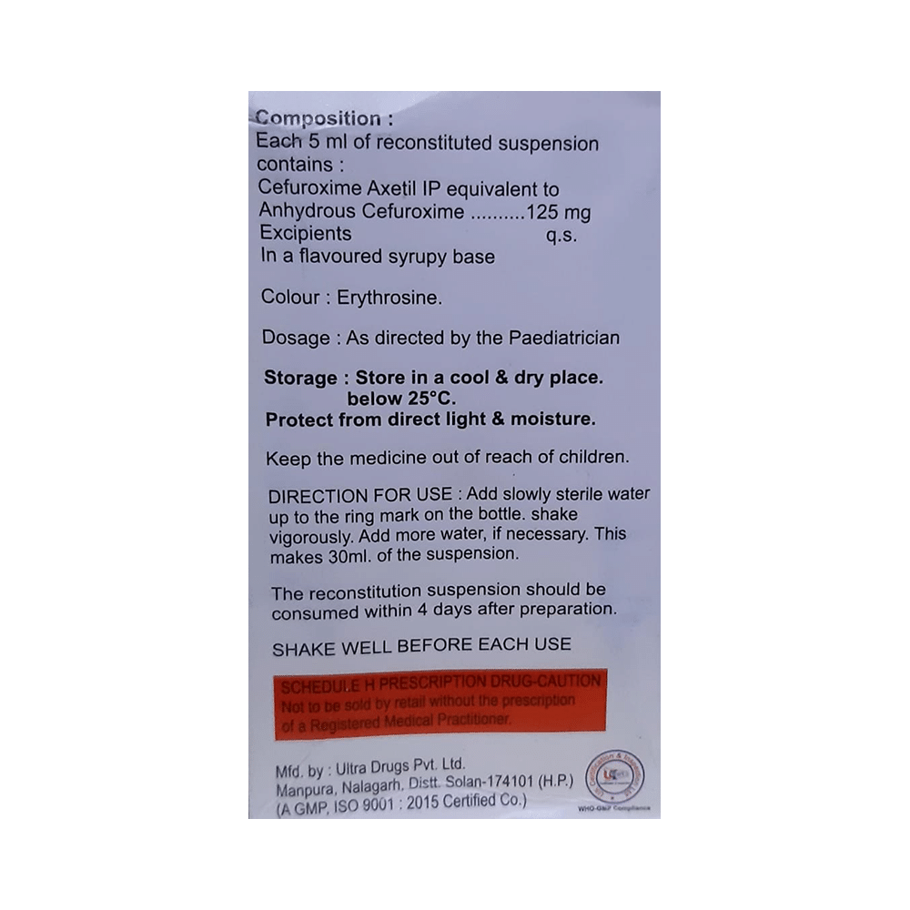 Nylocef 125mg Dry Syrup - Image 2