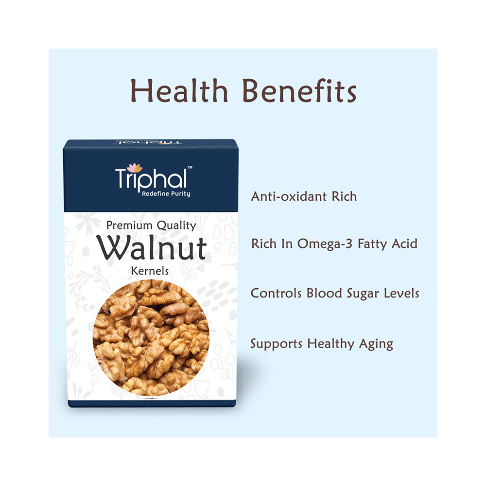 Triphal Premium Quality Walnut Kernels for Blood Sugar & Healthy Ageing - Image 3