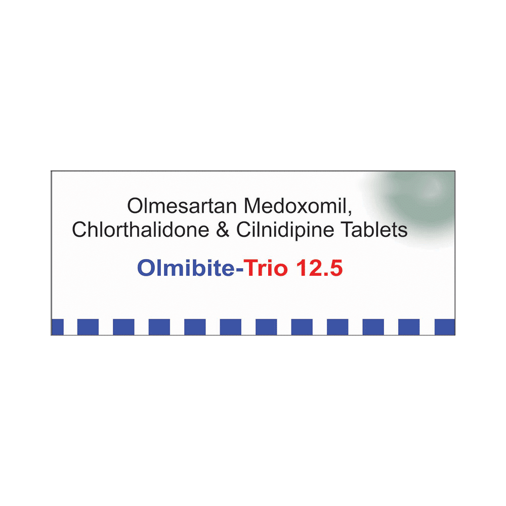 Olmibite-Trio 12.5 Tablet - Image 1