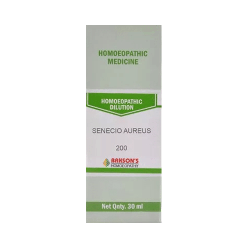 Bakson's Homeopathy Senecio Aureus Dilution 200 - Image 1