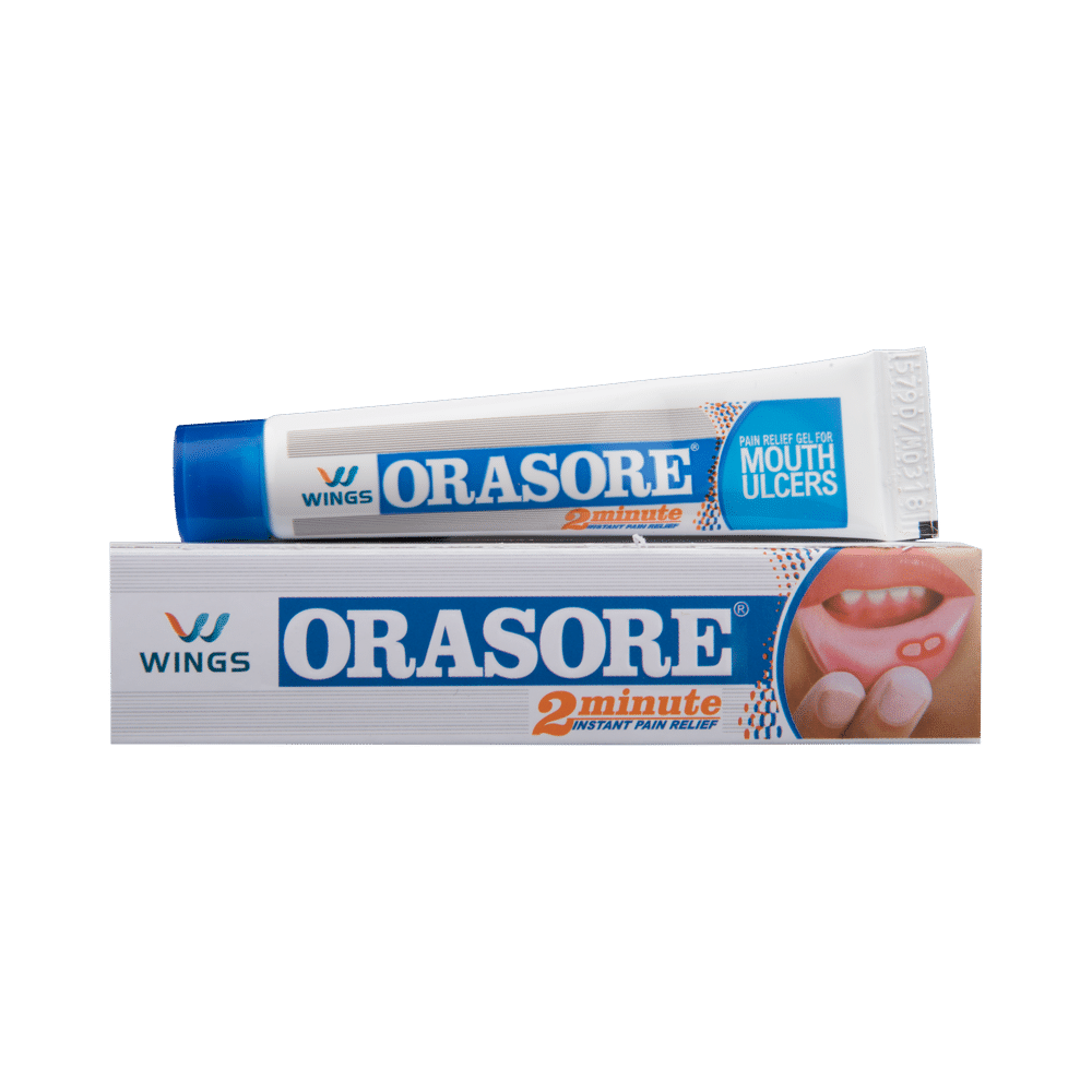 Orasore Mouth Ulcer Relief Gel with Spearmint, Fennel & Glycerine - Image 1