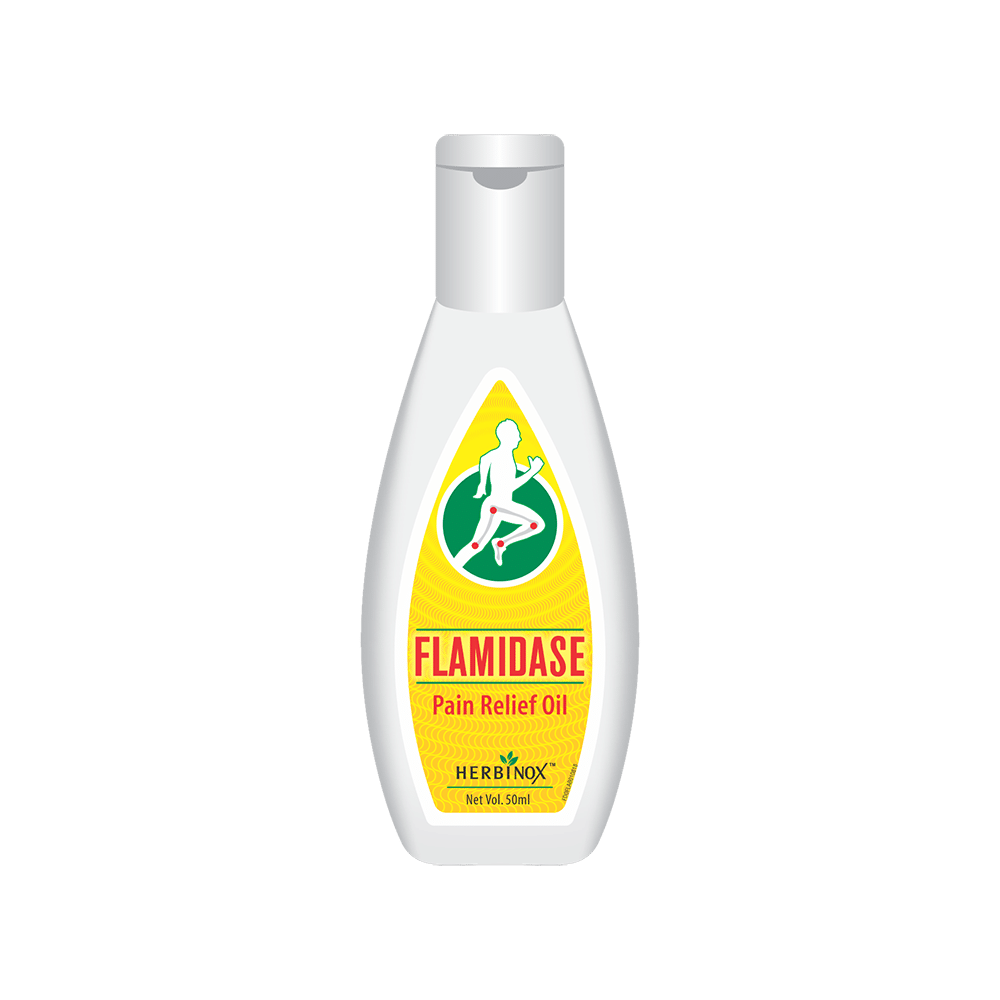 Herbinox Flamidase Pain Relief Oil - Image 1