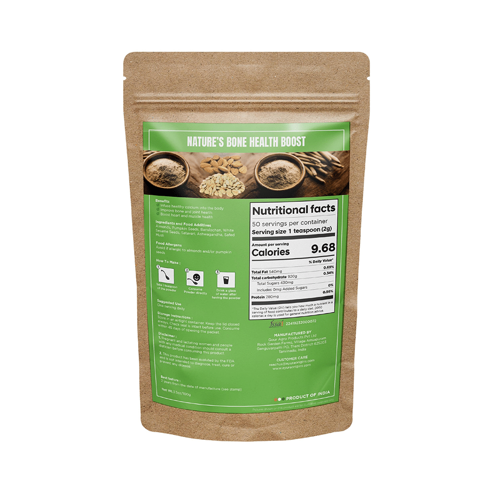 Ayura Origins Nature's Bone Health Boost Powder - Image 2