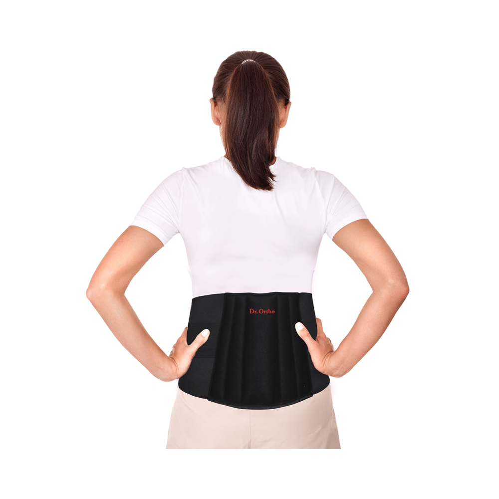 Dr Ortho Lumbo Sacral Support Belt Small Black - Image 2