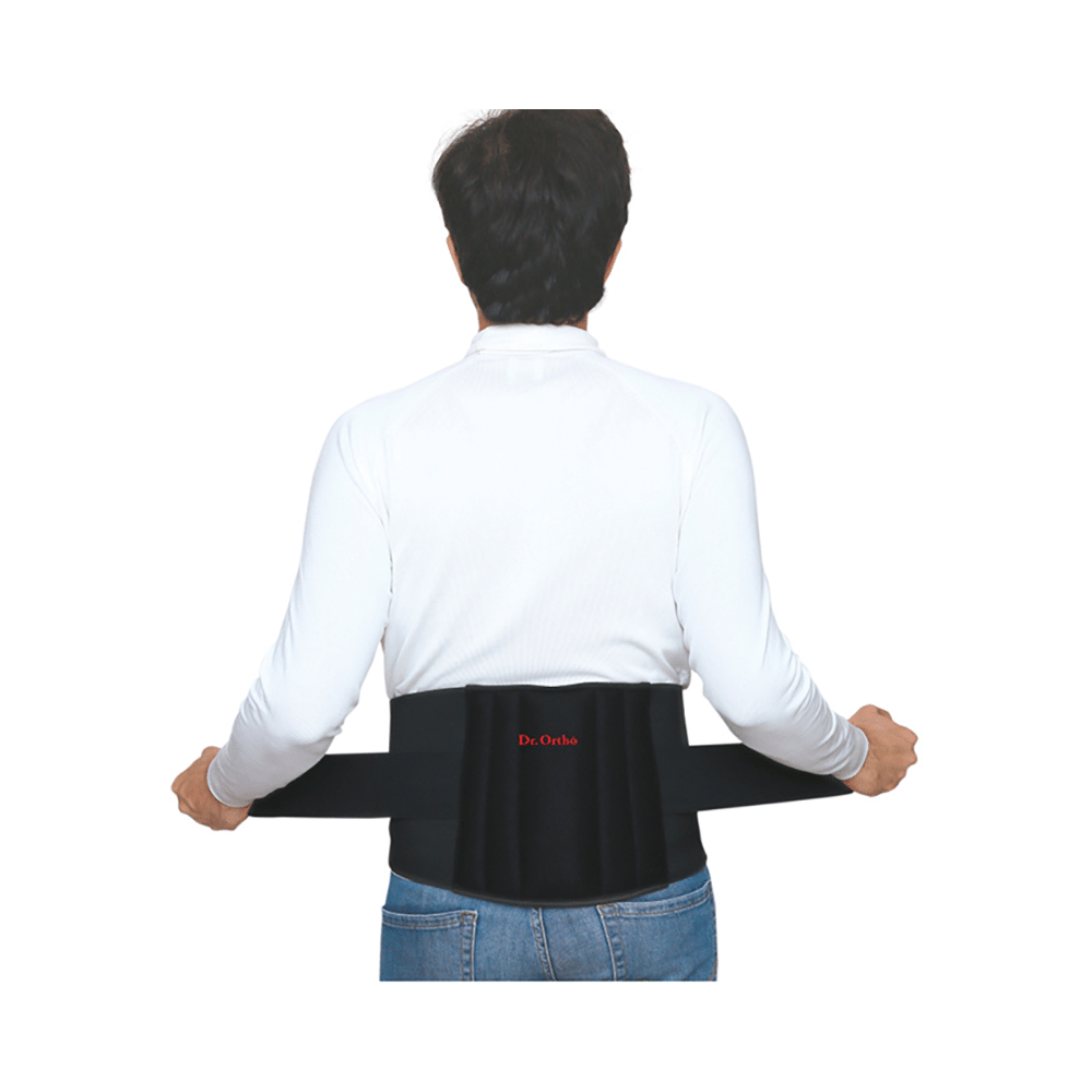 Dr Ortho Lumbo Sacral Support Belt Small Black - Image 3