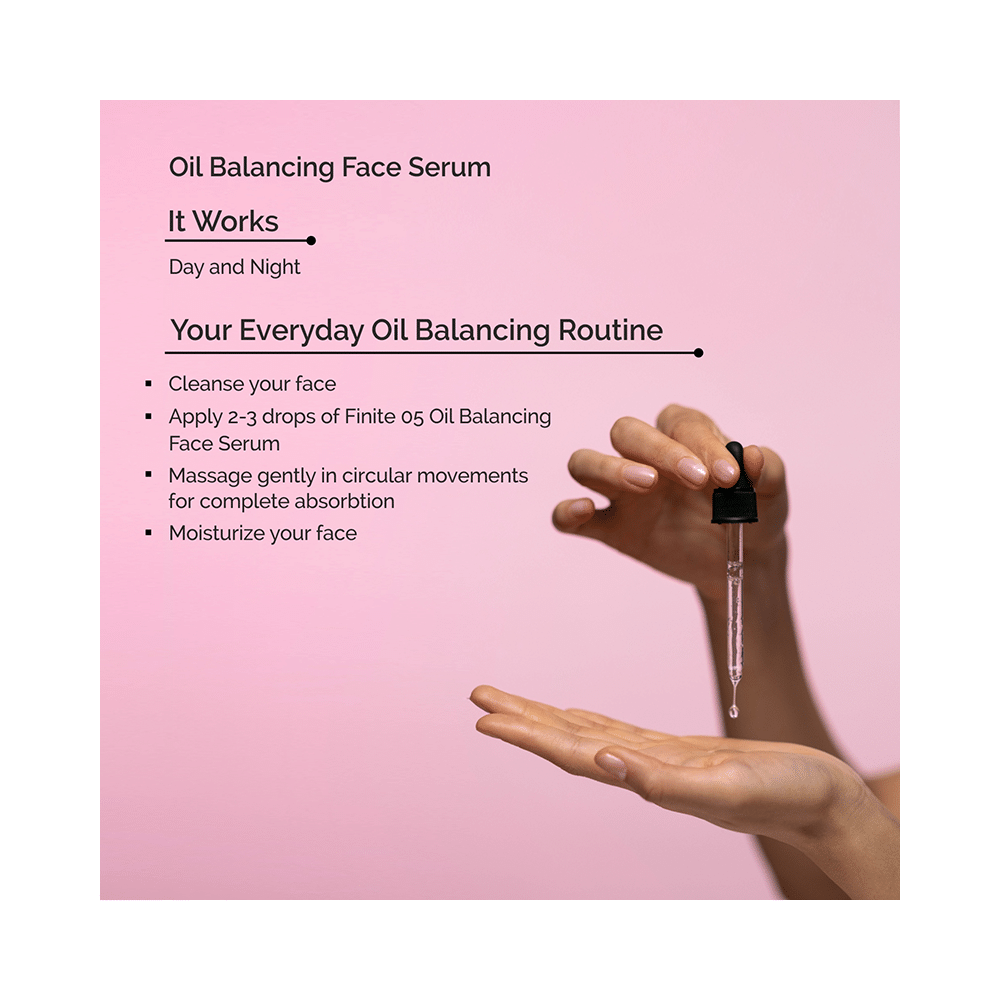 Finite Combo Pack of Moisturizing Cream (50ml), Oil Balancing Face Serum (30ml) & Face Cleansing Oil (100ml) - Image 10