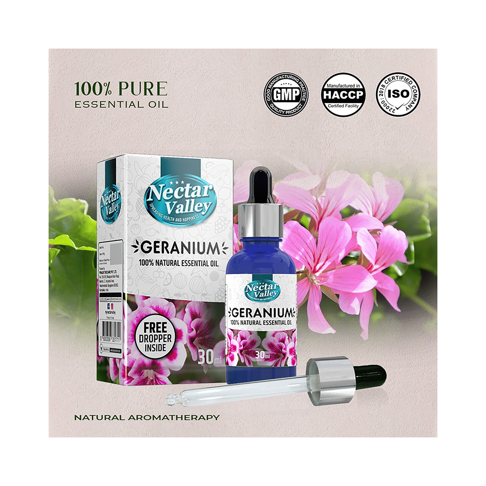 Nectar Valley Geranium 100% Natural Essential Oil - Image 5