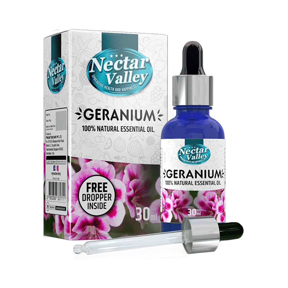 Nectar Valley Geranium 100% Natural Essential Oil - Image 1