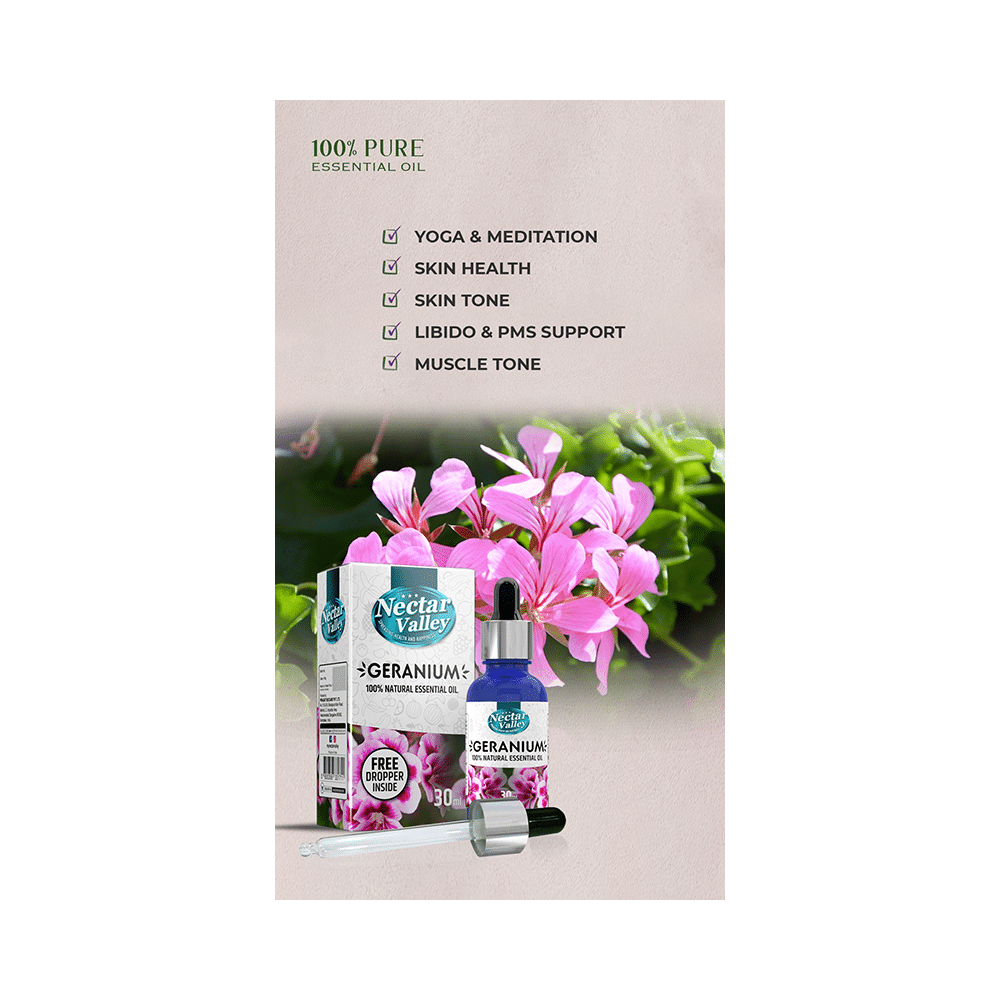 Nectar Valley Geranium 100% Natural Essential Oil - Image 6