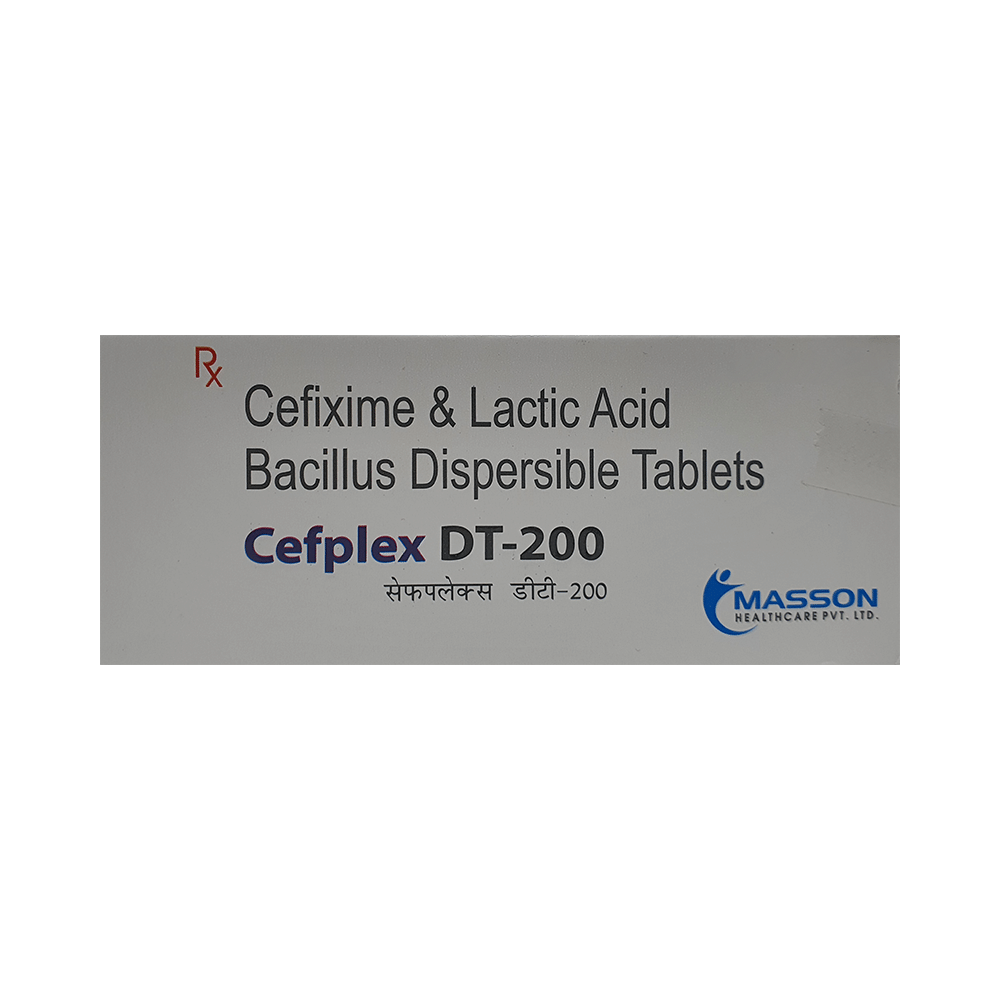 Cefplex DT 200 Tablet - Image 1