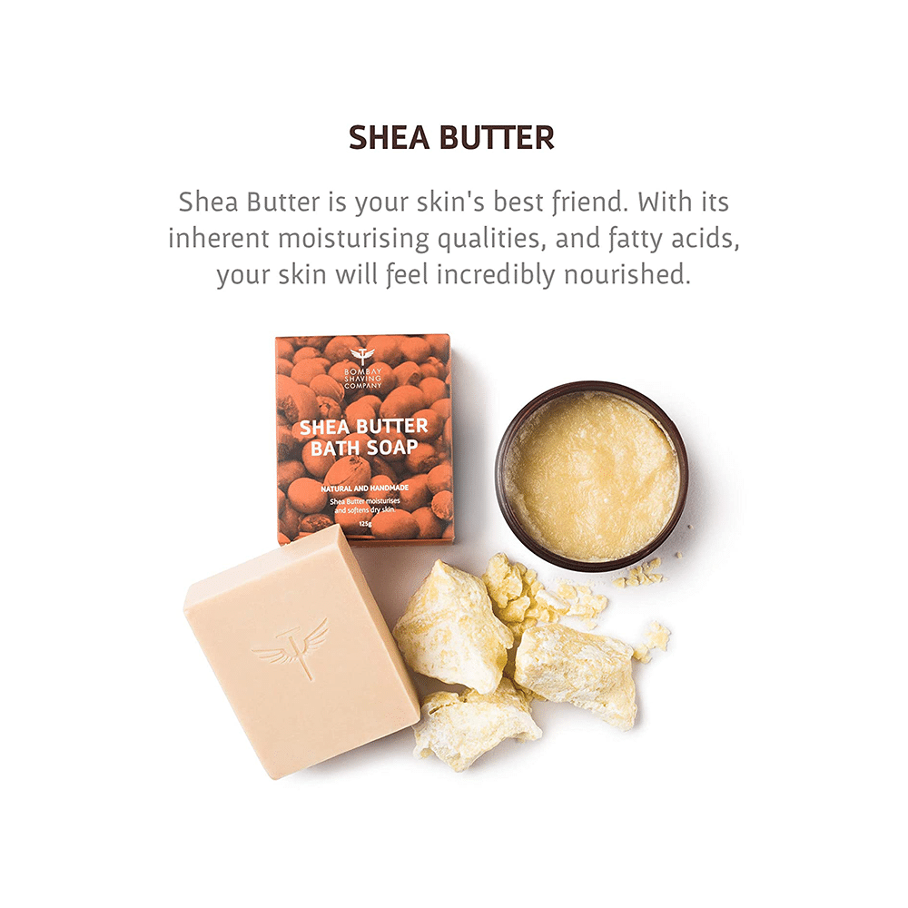 Bombay Shaving Company Shea Butter Bath Soap (125gm Each) - Image 4