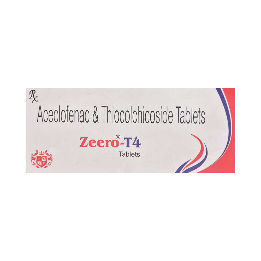 Zeero T 100mg/4mg Tablet - Image 1