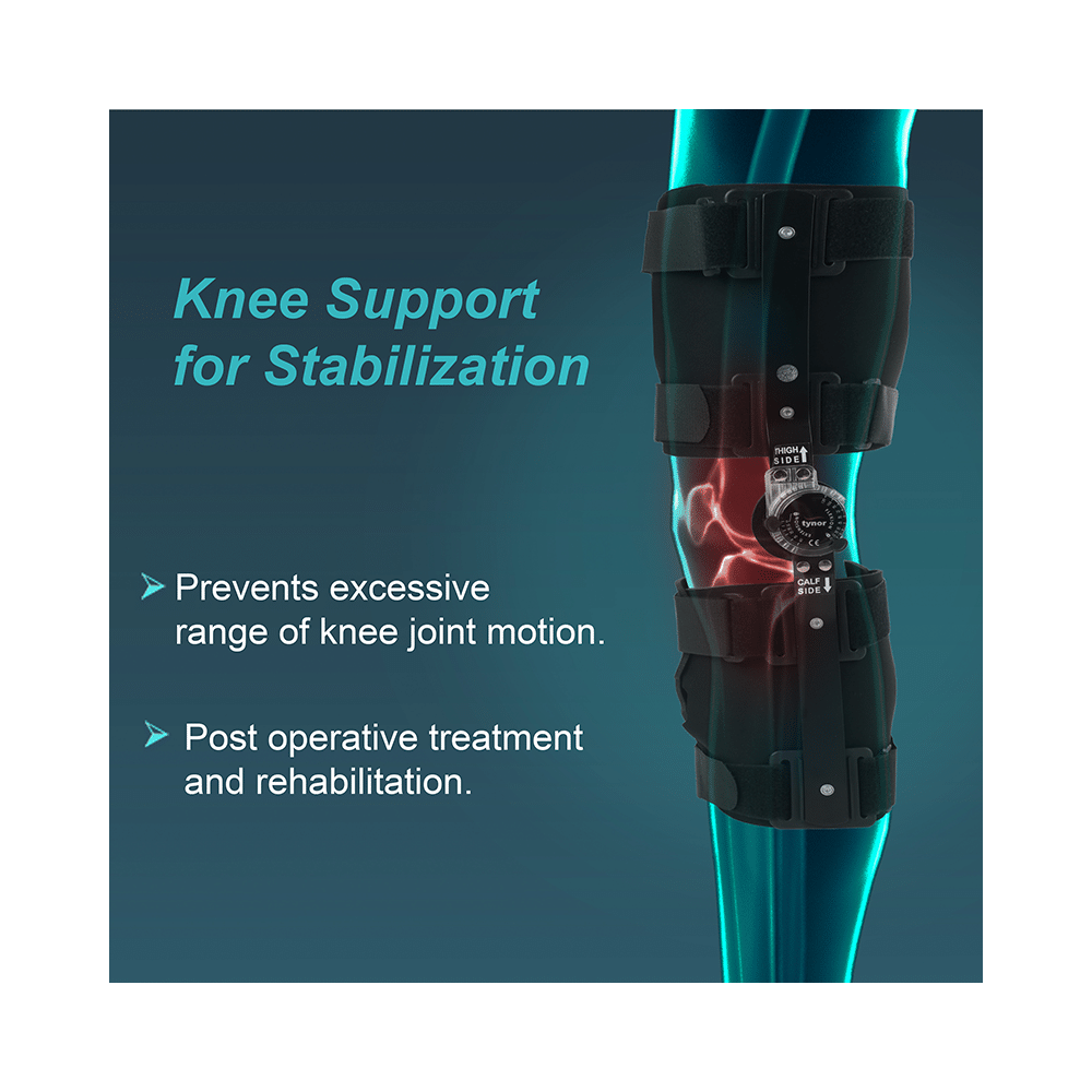 Tynor D 10 R.O.M. Knee Brace Universal - Image 2