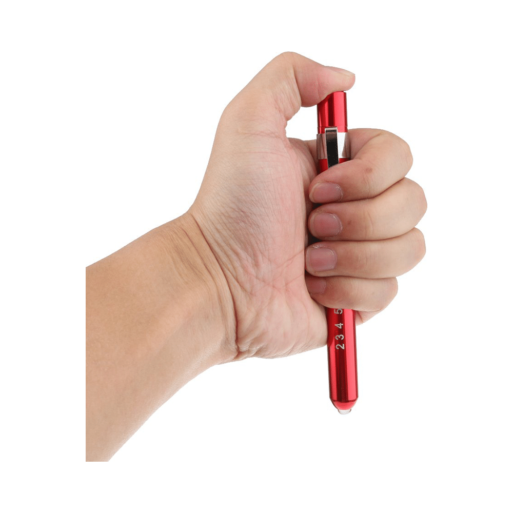 Isha Surgical Doctor's LED Torch Medical Pen Red - Image 2