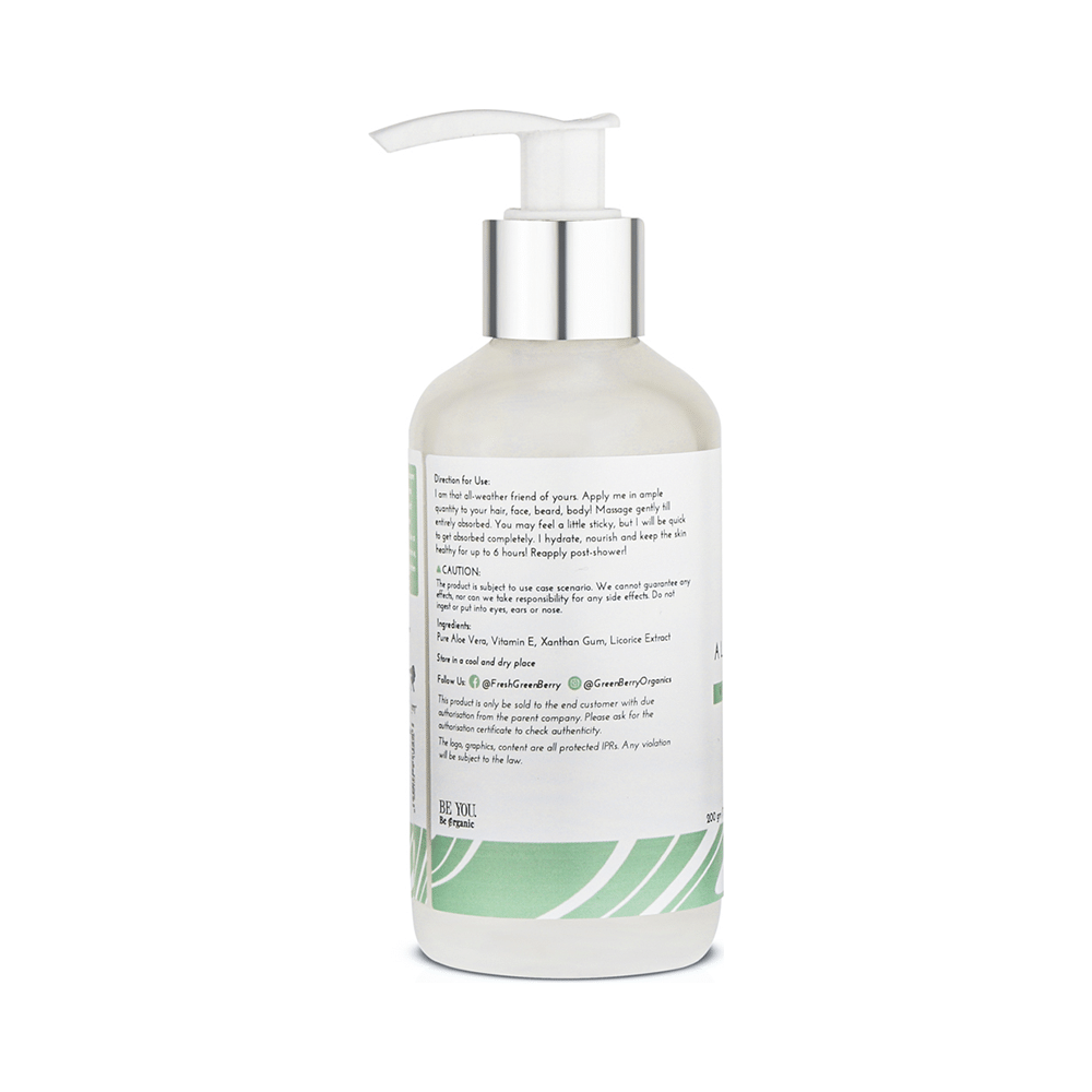 Greenberry Organics 99% Pure Aloe Vera Gel - Image 2