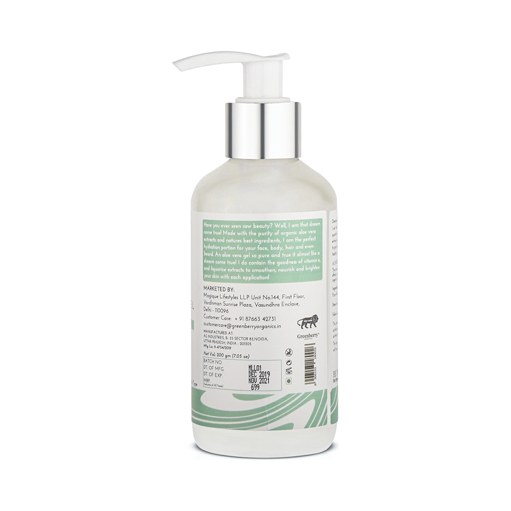 Greenberry Organics 99% Pure Aloe Vera Gel - Image 3