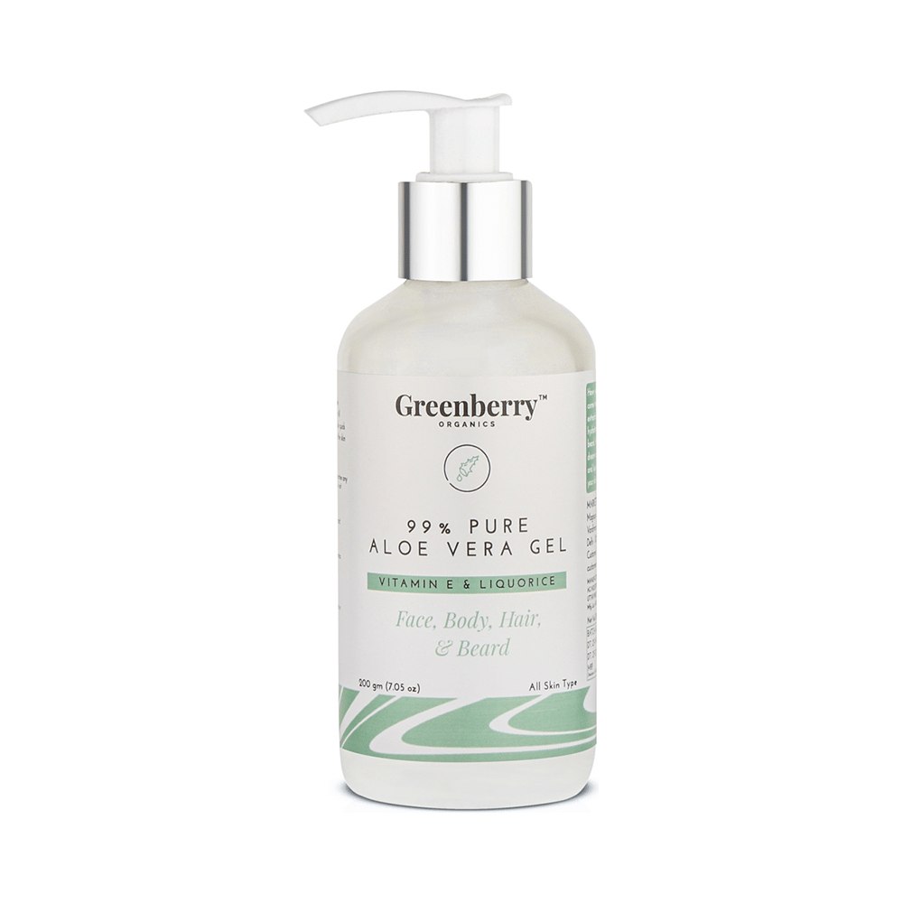 Greenberry Organics 99% Pure Aloe Vera Gel - Image 1