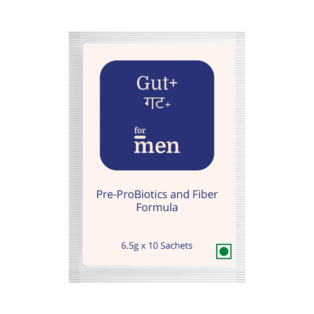 ForMen Gut+ Pre-Probiotics and Fiber Formula Sachet (6.5gm Each)