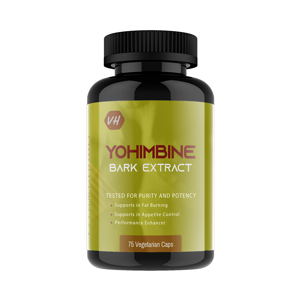 Vitaminhaat Yohimbine Bark Extract Vegetarian Caps - Image 1