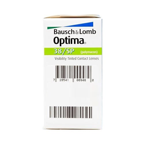 Bausch + Lomb Optima 38/SP Contact Lens Optical Power -3.75 Transparent Spherical - Image 2