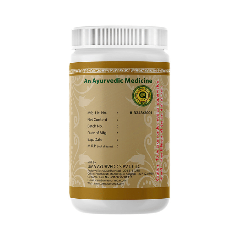 Uma Ayurveda Praval Panchamrit Ras With Pearl Tablet - Image 3