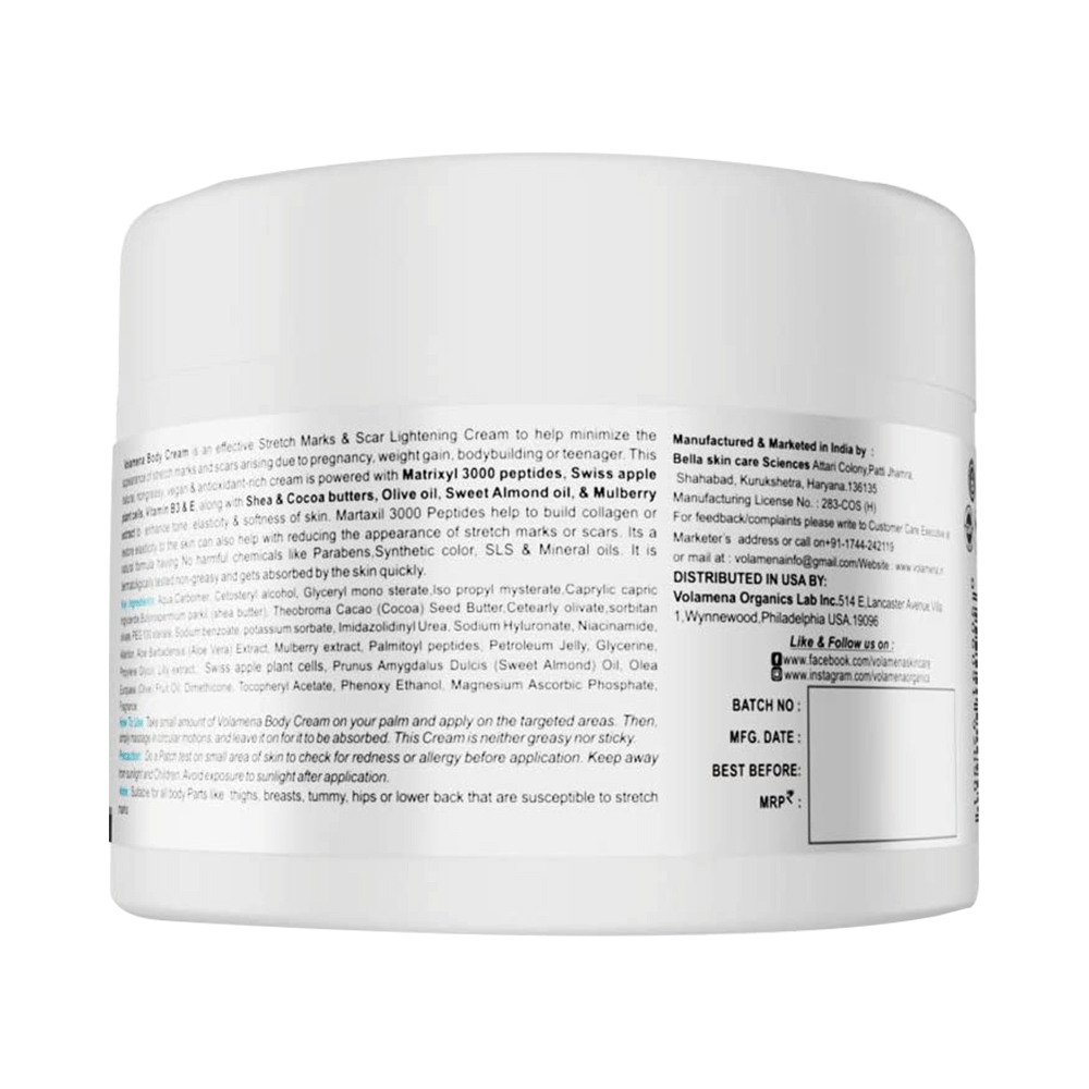 Volamena Stretch Marks & Scars Body Cream - Image 2