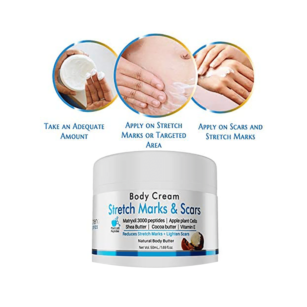 Volamena Stretch Marks & Scars Body Cream - Image 4