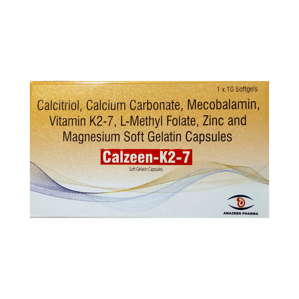 Calzeen-K2 7 Soft Gelatin Capsule - Image 1