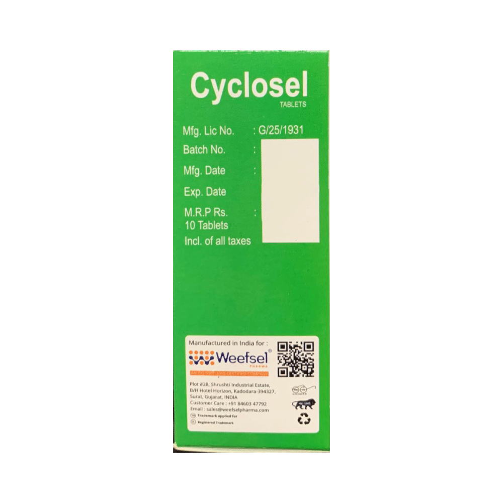 Cyclosel Tablet - Image 3