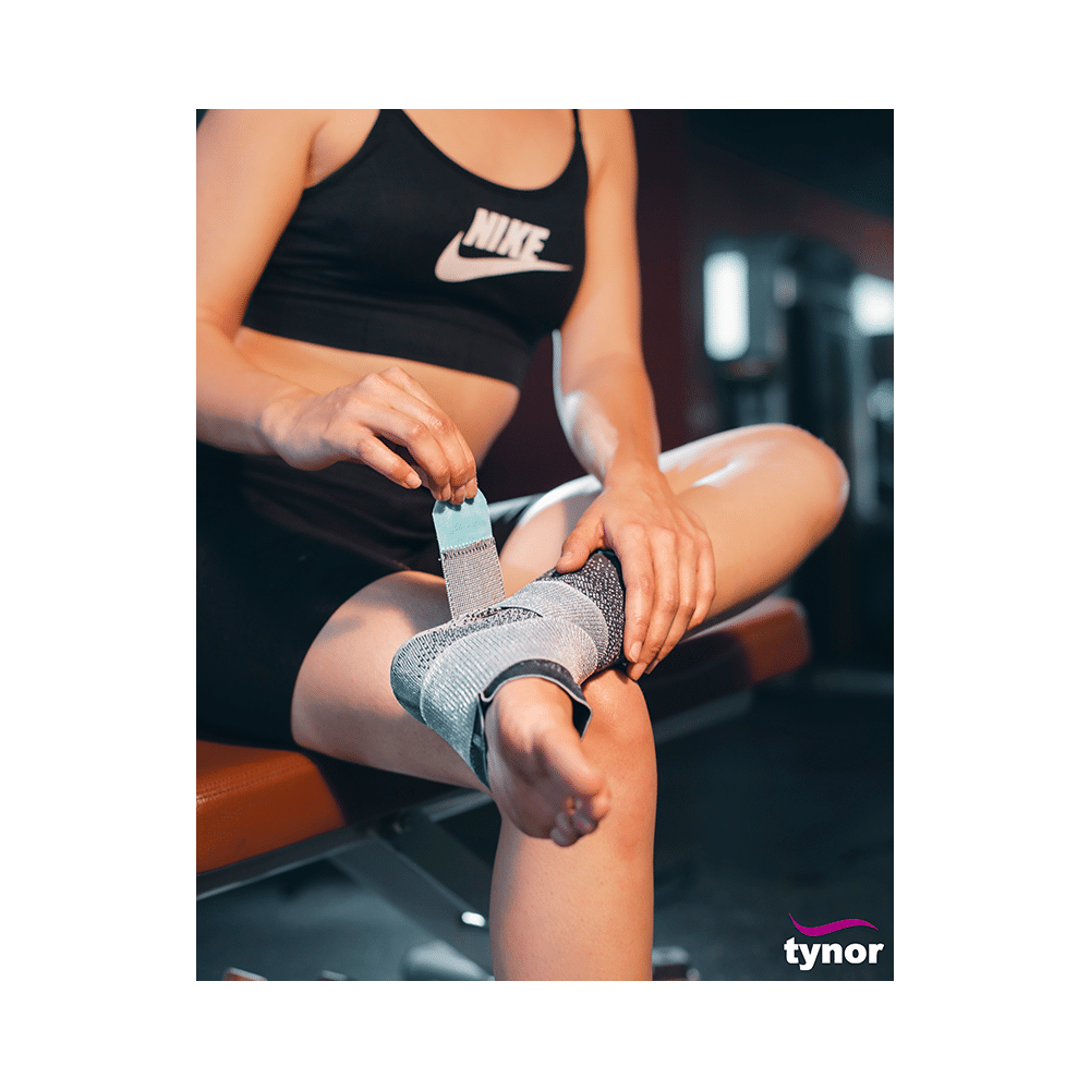Tynor D 53 Ankle Binder Urbane Small Grey - Image 7