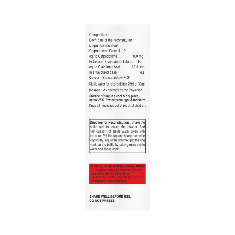 Vildox CV 100 Dry Syrup Mix Fruit - Image 2