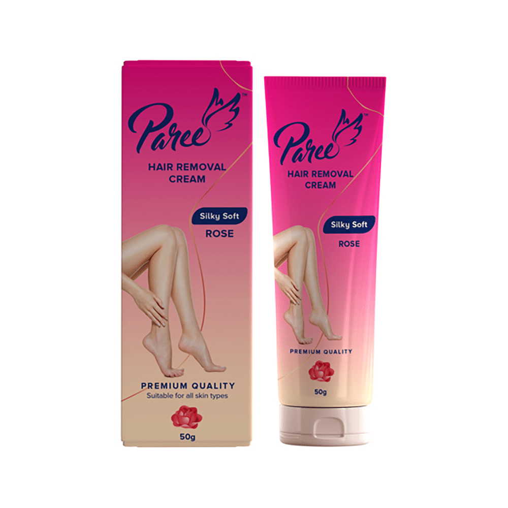 Paree Hair Removal Cream Silky Soft Rose - Image 2