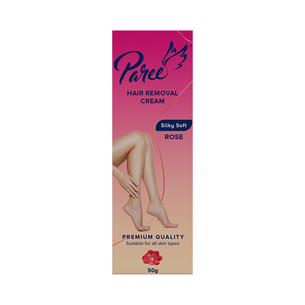 Paree Hair Removal Cream Silky Soft Rose - Image 1