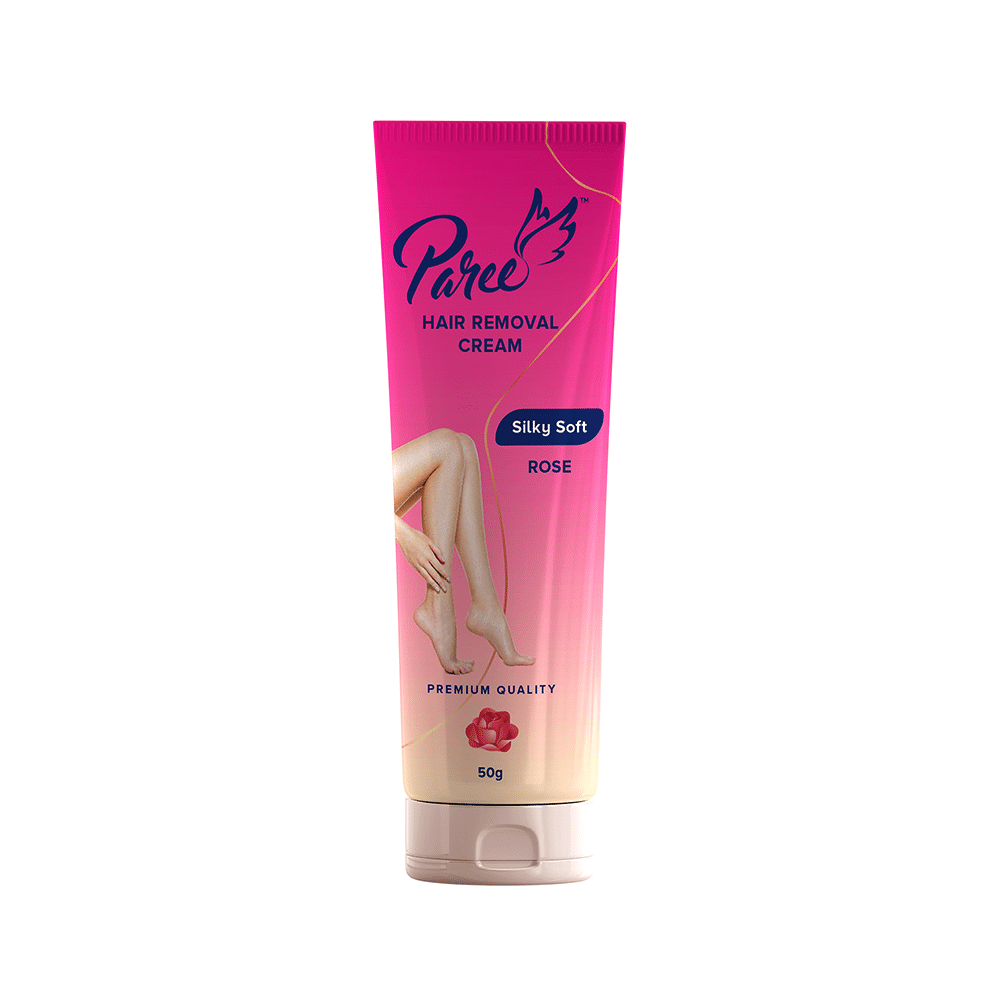 Paree Hair Removal Cream Silky Soft Rose - Image 3