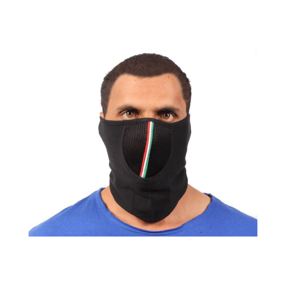 Alamdar Half Face Mask Black