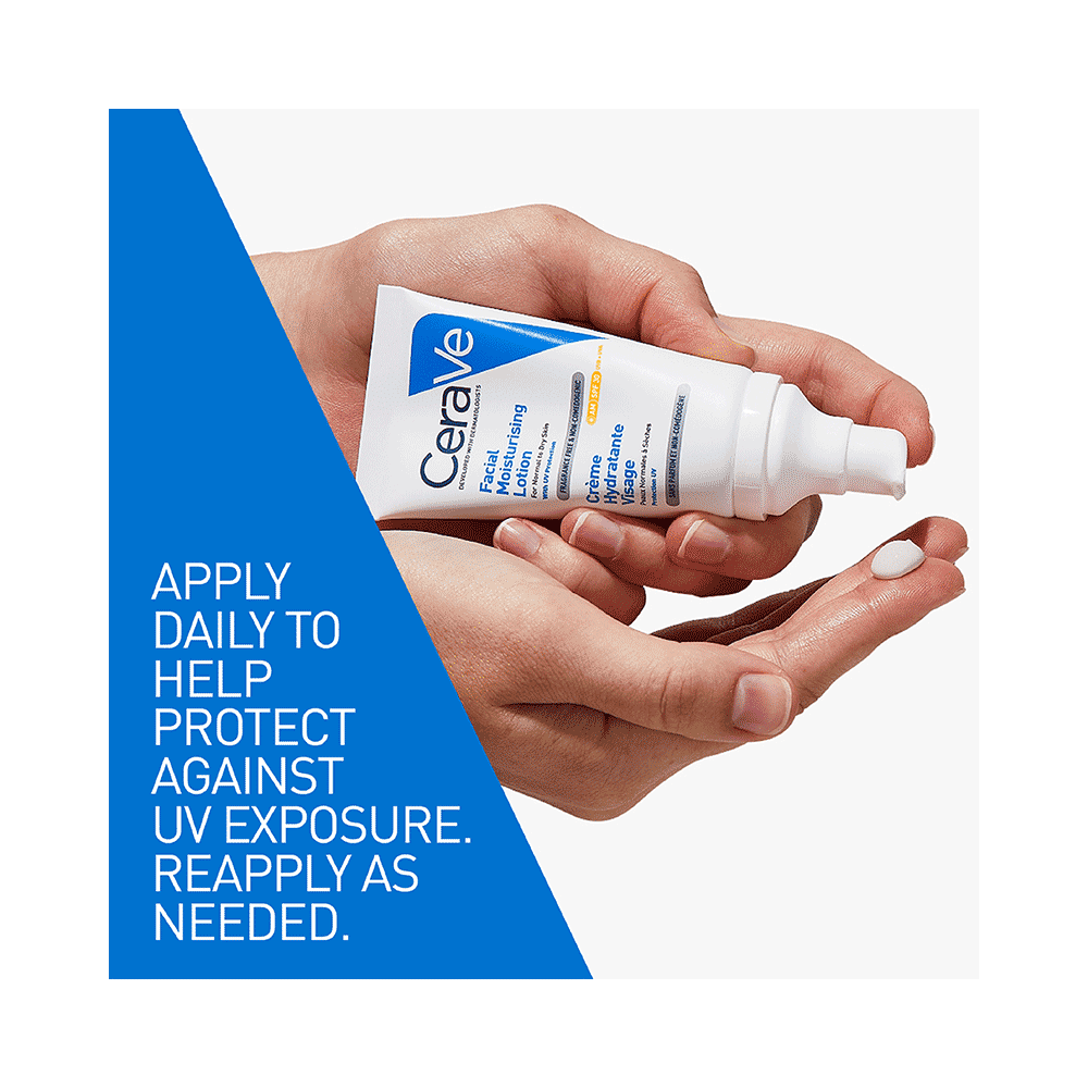 CeraVe AM Facial Moisturising Lotion for Normal to Dry Skin SPF 30 - Image 9