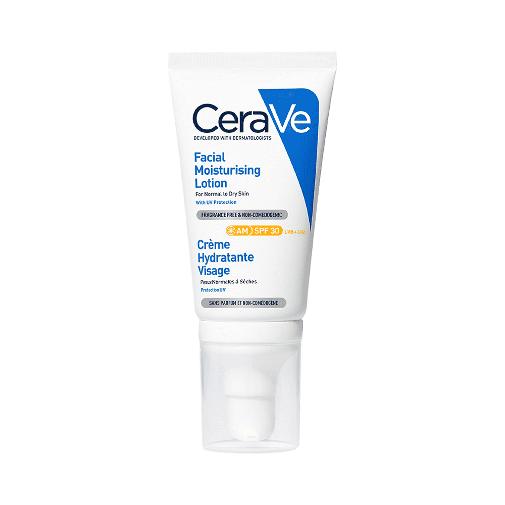 CeraVe AM Facial Moisturising Lotion for Normal to Dry Skin SPF 30 - Image 1